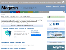 Tablet Screenshot of filemaker-magazin.de